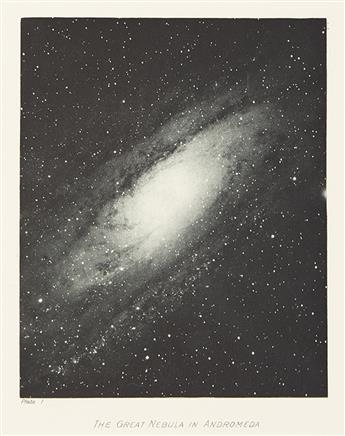 KEELER, JAMES EDWARD. Photographs of Nebulae and Clusters, made with the Crossley Reflector.  1908.  One plate defective.